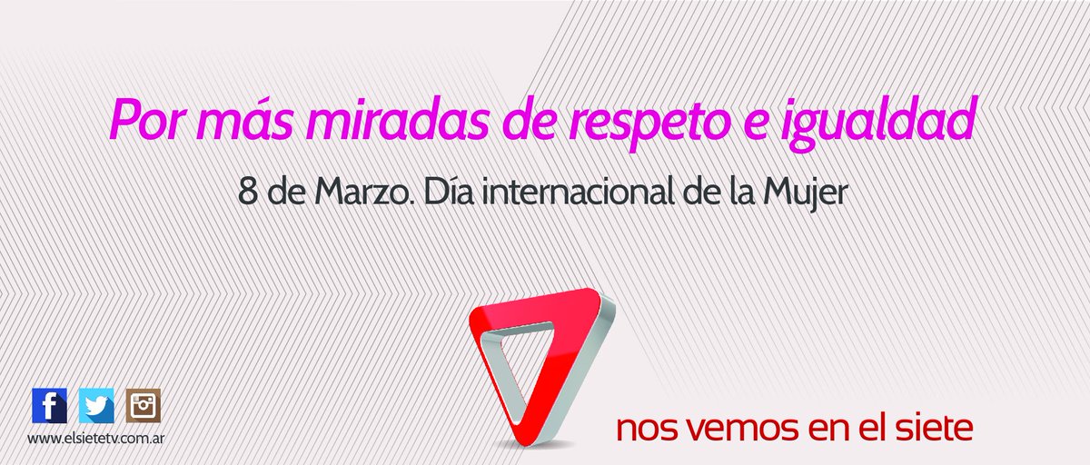 Por más miradas de respeto e igualdad. SIEMPRE. #DiaInternacionalDeLaMujer