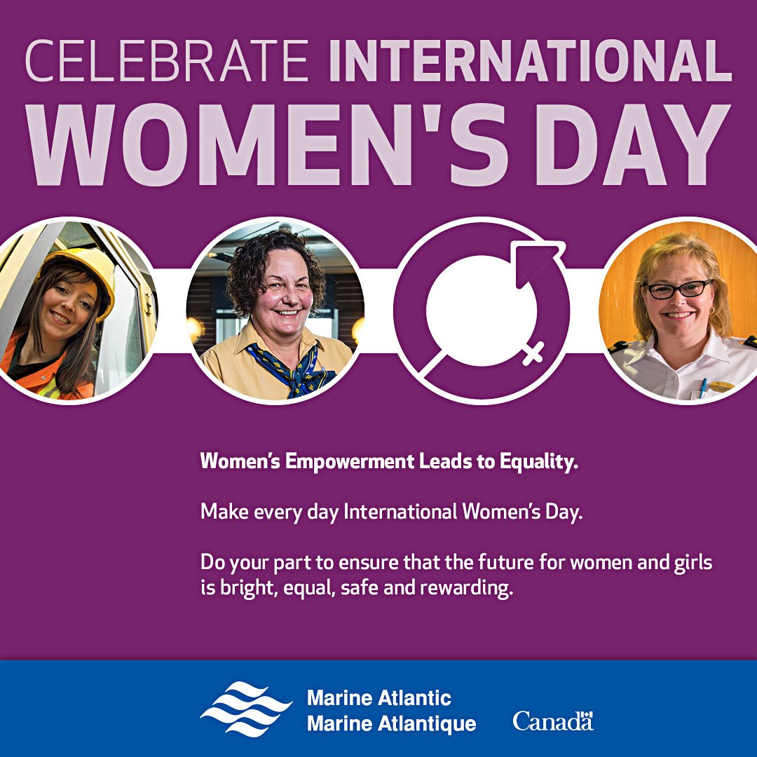 Happy #InternationalWomensDay. Celebrate the women in your life. Women’s empowerment leads to equality.