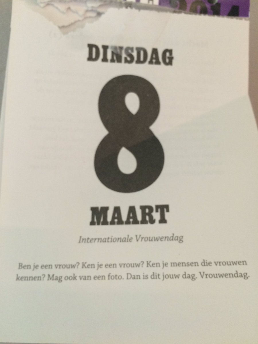 De kans is aanwezig dat vandaag je dag is #schrikkelkalender @normalemensen <a href="/FedorVanEldijk/">Fedor van Eldijk</a>