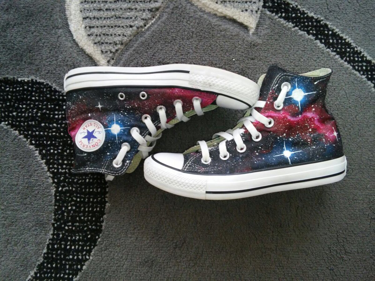 CleanGripSL's tweet photo. Check out our  #GalaxyEffect for our 11 year old customers birthday wish... #CleanGripSL #EverySneakerHasAStory https://t.co/p4qkSPxTFT