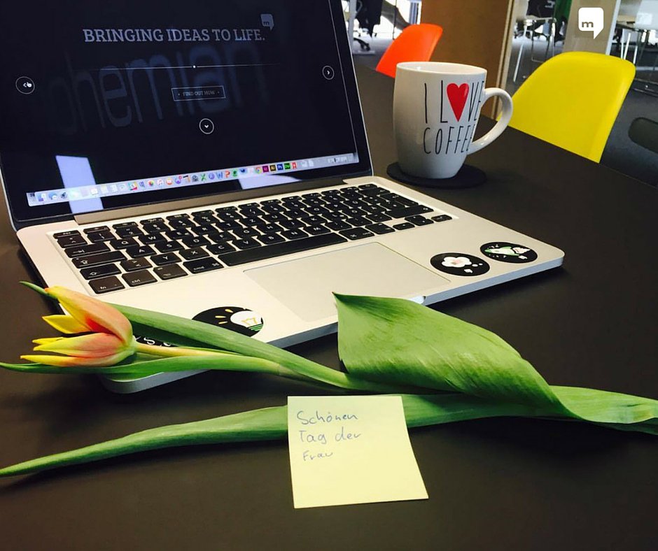 mohemian_mobile's tweet photo. Our ladies received a little surprise this morning! Happy #InternationalWomensDay! #InspiringWomen https://t.co/YhoSrpemXi