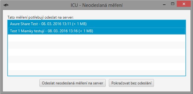 icu_application's tweet photo. Další vylepšení! Je možné nahrávat záznamy na server později a to i společně. Mezi testováním tak nebude nic rušit. https://t.co/8SfwpfIT5t