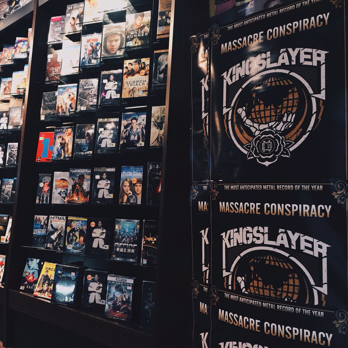 MC16band's tweet photo. KINGSLAYER EP is now available at all Rock Corner outlets. Get a copy & spread the words! #StayMetal #RockCorner https://t.co/LD4kkbE5hQ