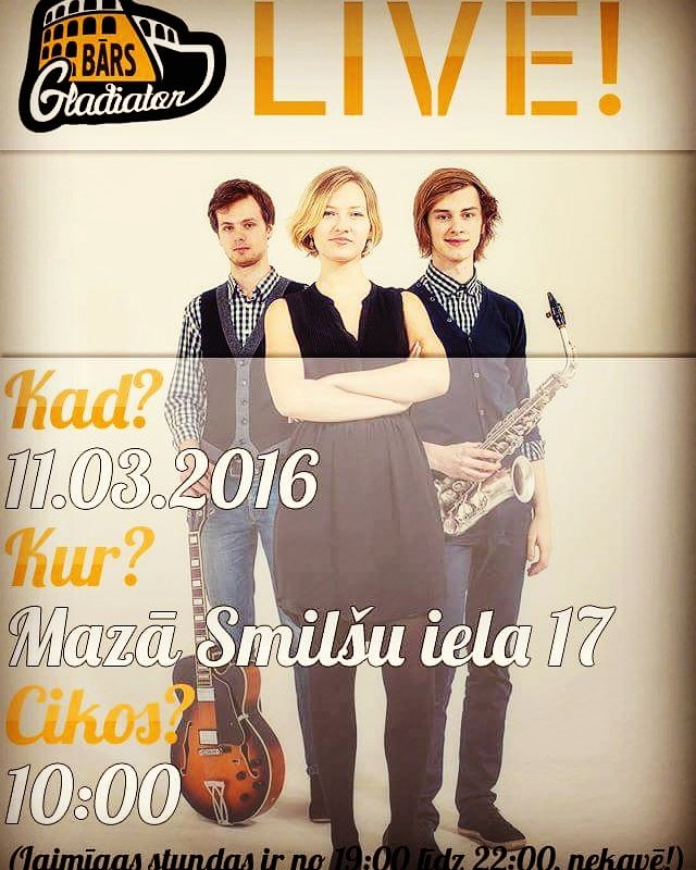 GLADIATOR_BAR's tweet photo. #LiveRiga #Jazz #RigaHappyHour #blues #Jazz&amp;Blues #RigaPub #Riga #FreeEntrance  #FrancaisRiga #Event #vecriga https://t.co/70HbdfSOgS