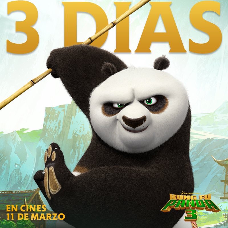 flofdezz's tweet photo. Descubrirá como ser un panda pq siempre ha comido por dejado de sus posibilidades @20thCFoxSp 
#KungFuPanda3
11Marzo https://t.co/deIG6t8yYz