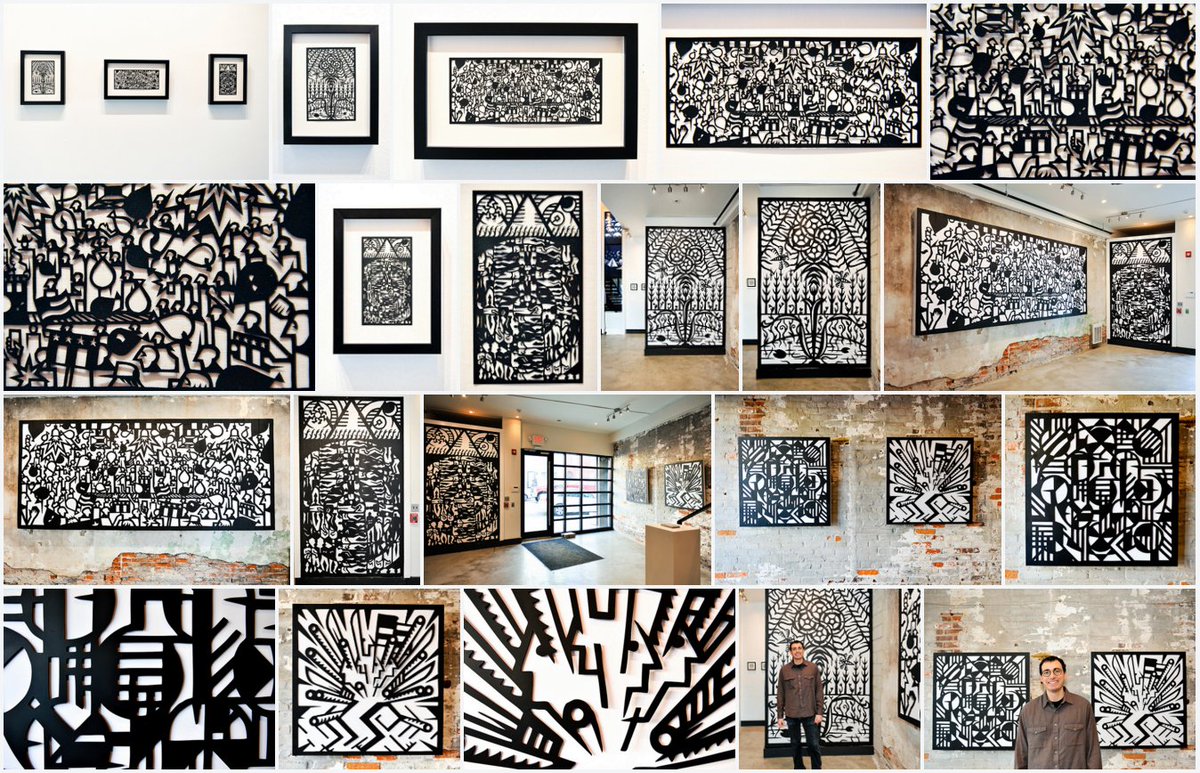 Photo gallery: <a href="/JoeBoruchow/">Joe Boruchow</a>'s exhibition 'Rally &amp; Retreat' at <a href="/LMNLGallery/">LMNL Gallery</a> -- flickr.com/photos/1554369…