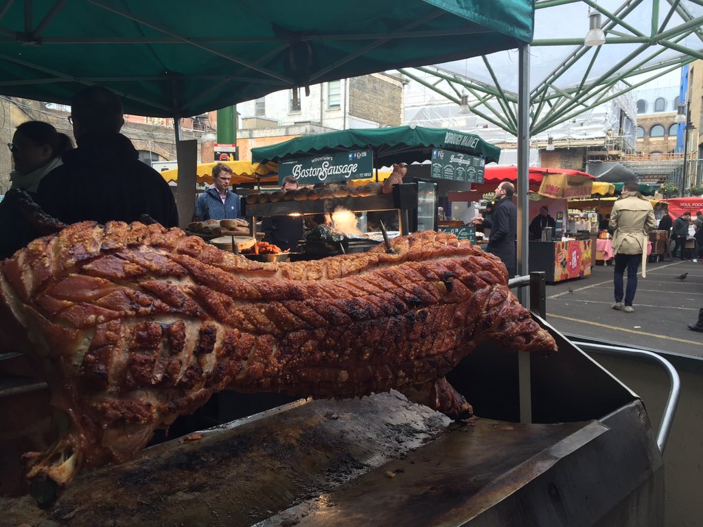 Inspiratietour gaat langs boroughmarket! Waardevolle trends gespot voor de Nederlandse foodservice. #londen #fhc