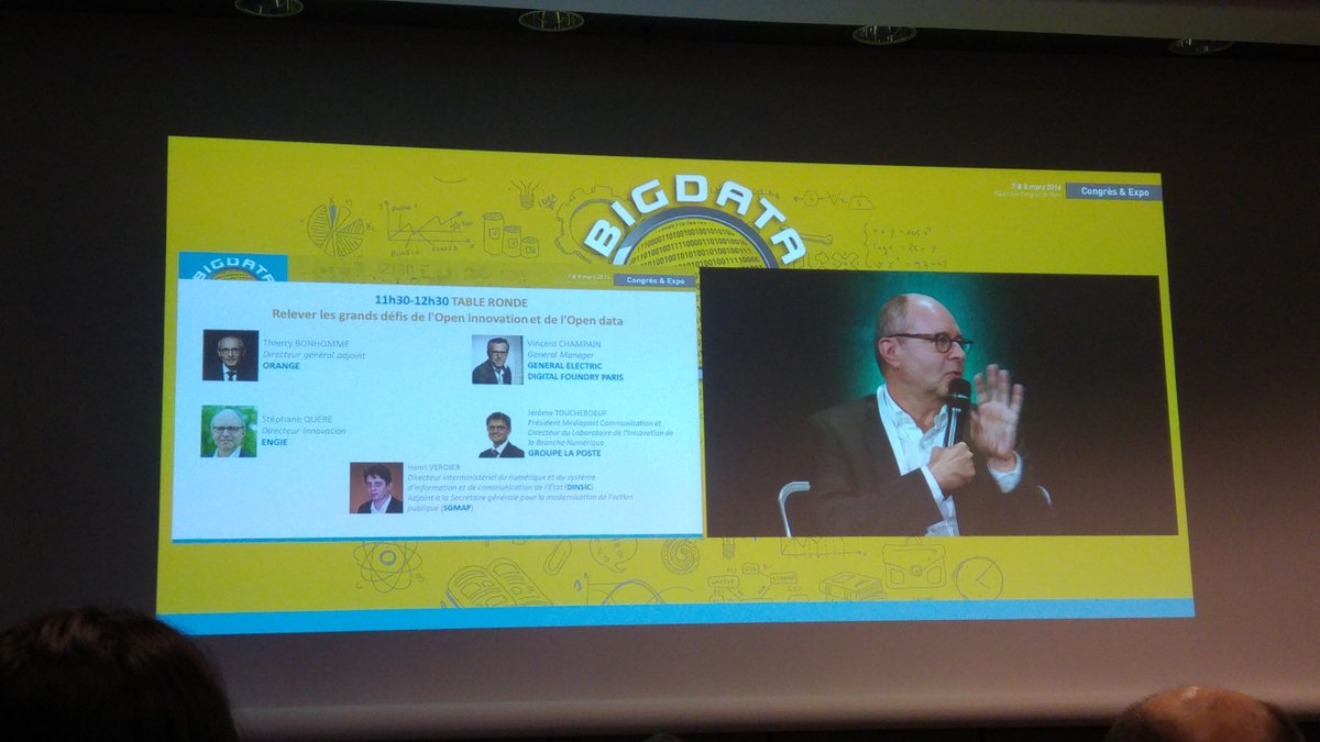 ApgarConsulting's tweet photo. Stéphane Quere confirme la volonté d'investir dans les start-up et data scientists pour l'innovation de l'open data https://t.co/0FowJAHjOl
