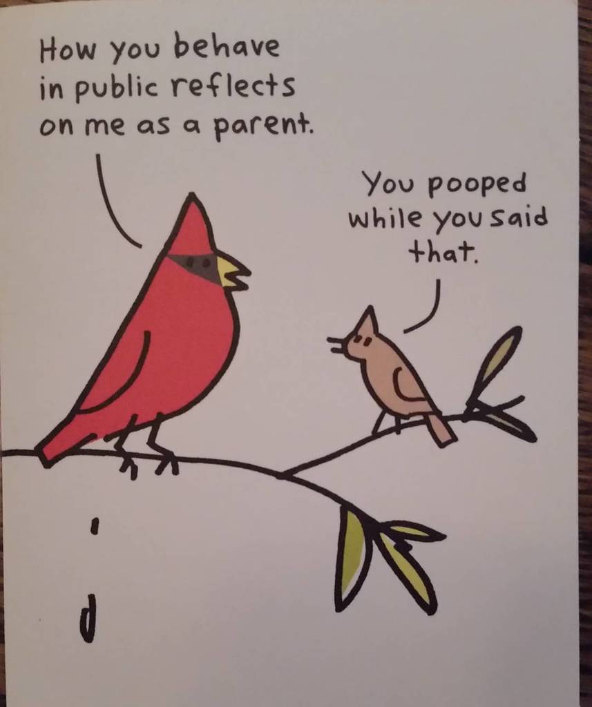 txrockstargroup's tweet photo. parental integrity
#watchwhatyousay #kidssaythedarndestthings #parenting #birthdaycard #integrity #imareb #raanes … https://t.co/rZ39hlpCiv