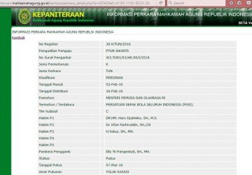 PSSI Menangkan Gugatan di Mahkamah Agung... pssi.org/in/read/PSSI/P…