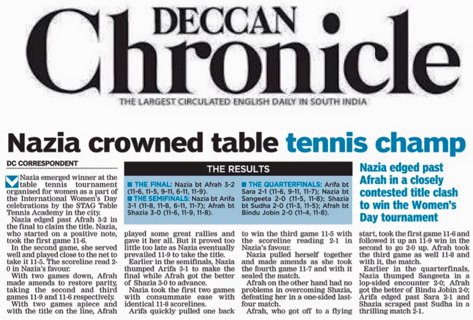 TableAc's tweet photo. Women's Day TT tournament coverage.
Thank you all for your active participation. https://t.co/g4juCKamFH