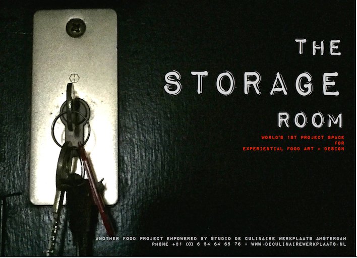 just received the key to an adjacent space. here we start The Storage Room