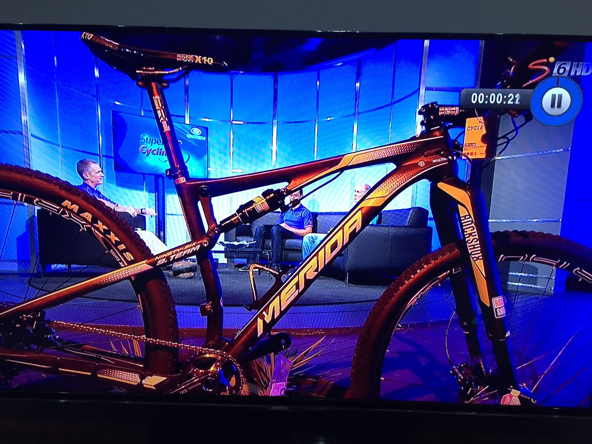 Retweeted GD (<a href="/gdkotzee/">GD</a>):

Now that is a MTB!!!!!! @Merida_SA <a href="/SuperSportPR/">SuperSport PR</a>  fb.me/2t2SGaWjF
