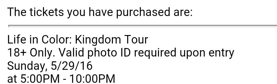 Alextho_'s tweet photo. Once again got tickets right away @TexasEDMFamily @houstonravers #licready https://t.co/vOayrhemPu