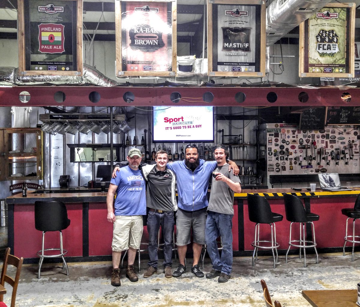 Best brew buds. <a href="/DirtBagAles/">Dirtbag Ales</a> <a href="/RailhouseBrew/">Railhouse Brewery</a> #drinklocal