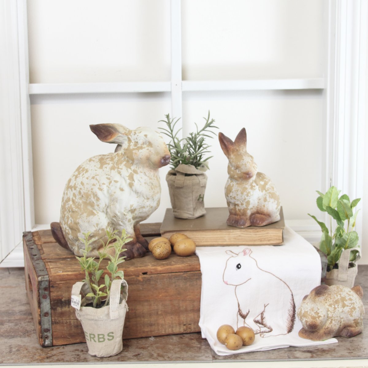 #PrairieGardens Easter Herbal Collection, has just hopped in store! #garden #Easter