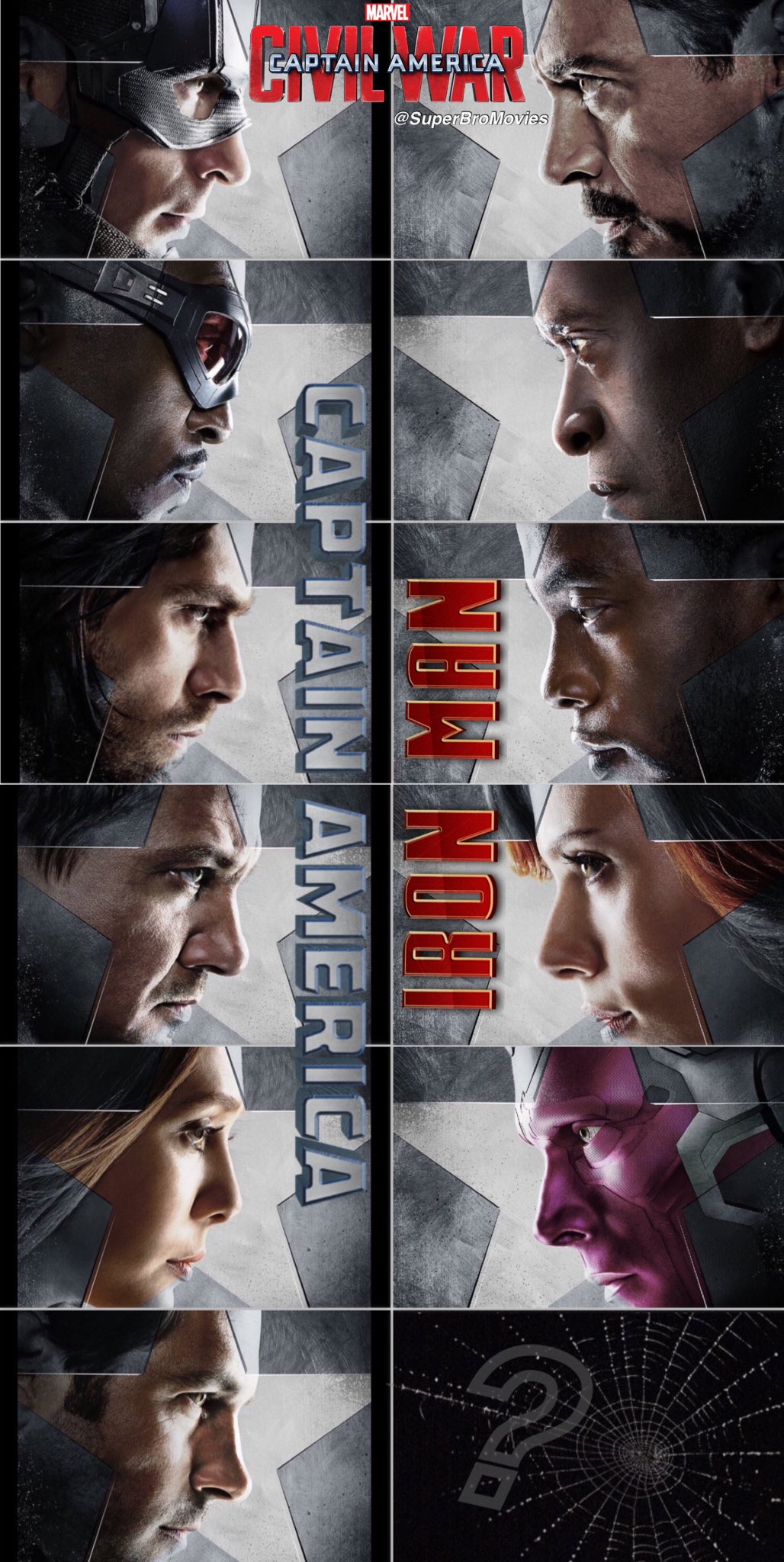 barricade warm Schandelijk Captain America: Civil War Team Cap & Team Iron Man Posters Have Arrived –  Attack On Geek