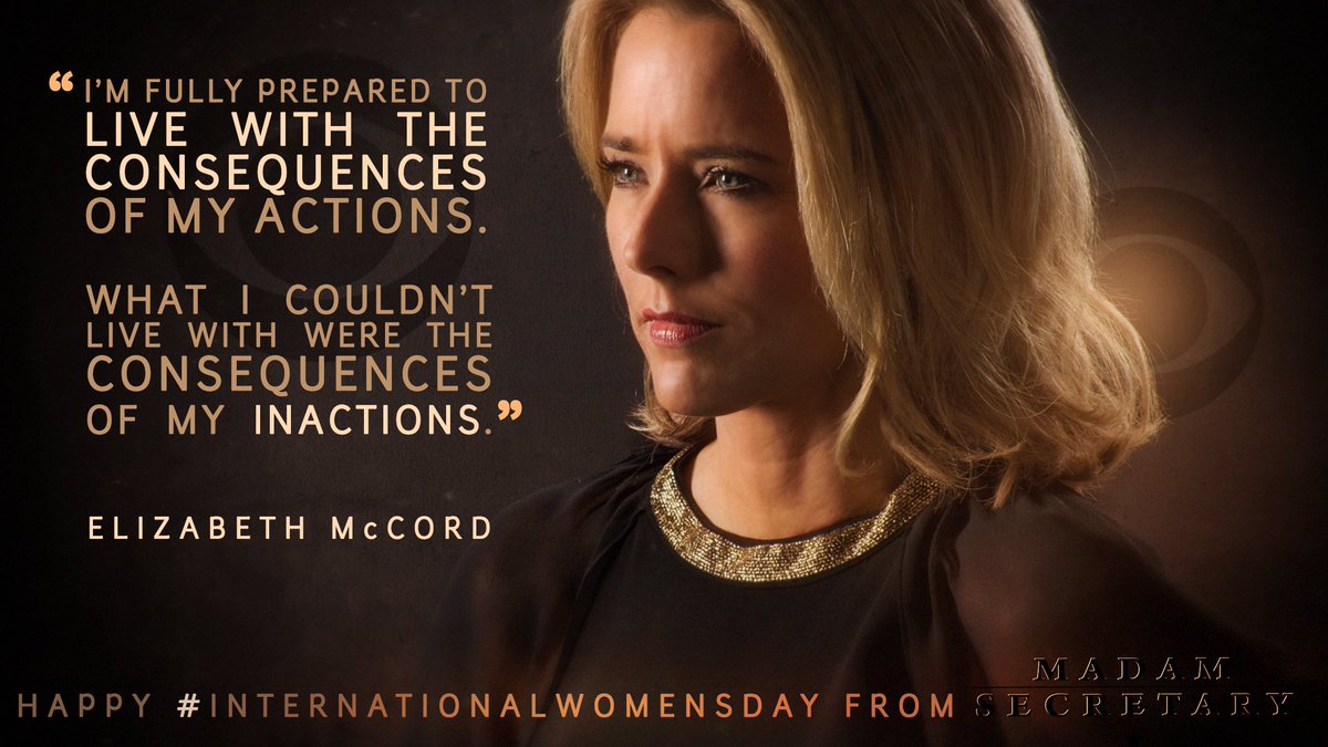 Take action and celebrate all the fierce women in your life. Happy #InternationalWomensDay from #MadamSecretary!