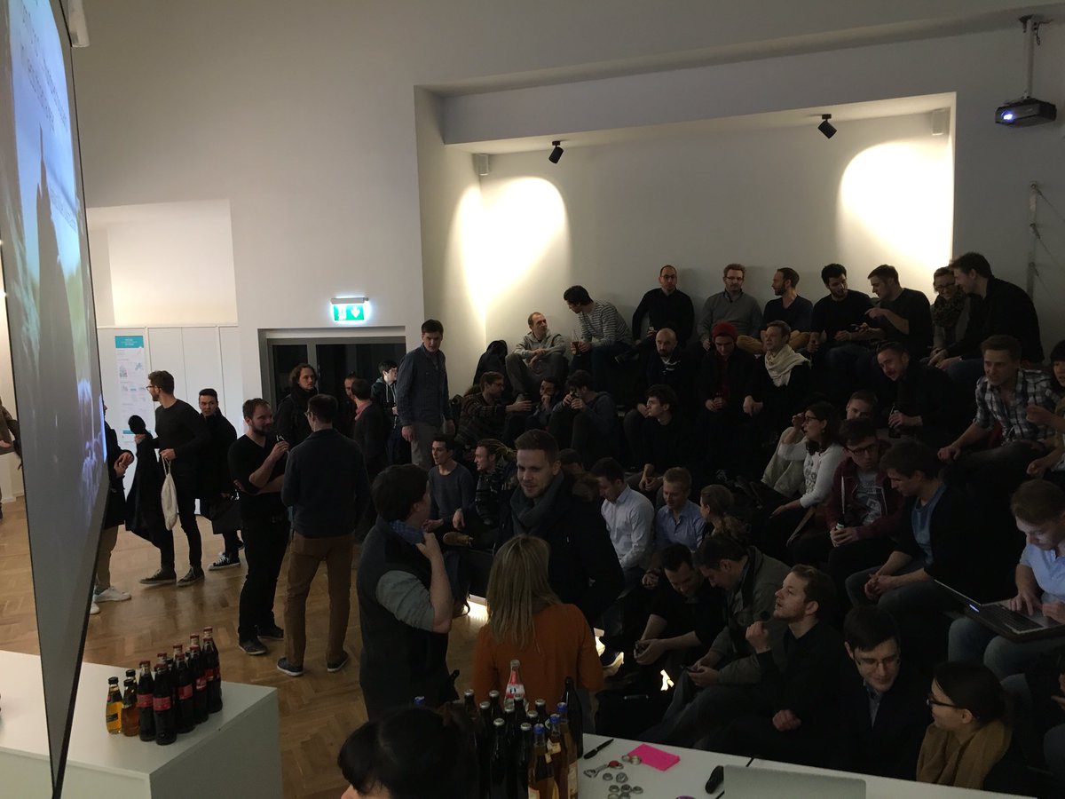 crebernik7791's tweet photo. Today we host the growth hacking meetup @number26 Going to be some great speeches https://t.co/Klba2DXueY