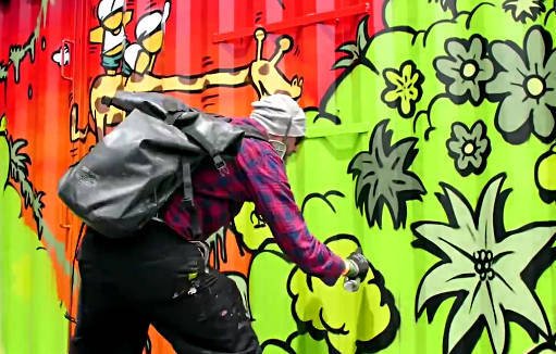 BrujaMaracc's tweet photo. AllCityBlog #graffiti #street art #art by All City - Jace – Cape Town Art Fair 2016 https://t.co/vSvUD7nBty