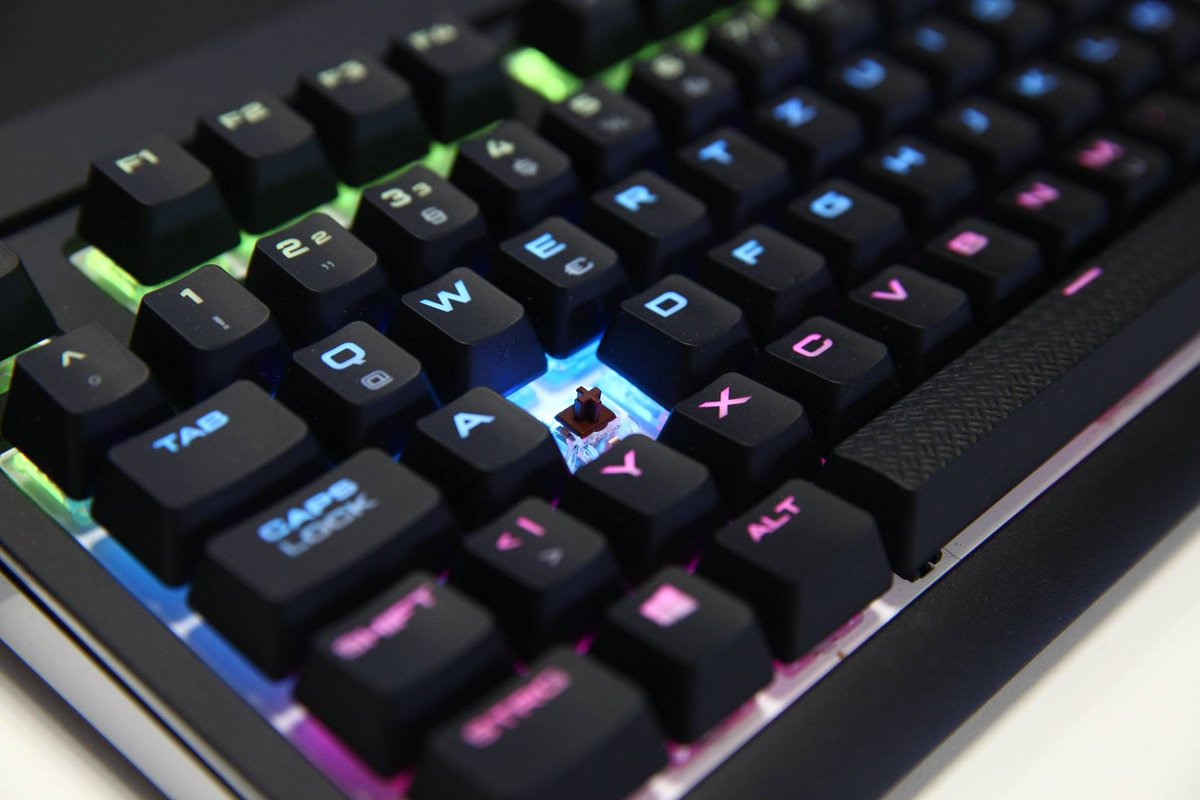CORSAIR's tweet photo. Does your keyboard have Cherry MX switches? Learn more at https://t.co/VbRWlIjjjH #RealMechorNothing #GoCorsair https://t.co/YeIxgcAtIL