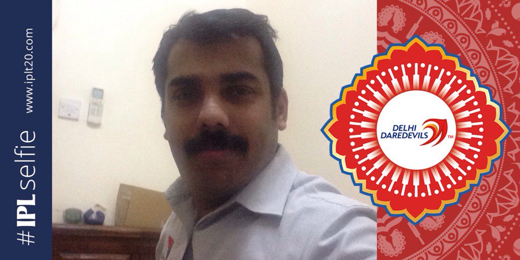 #IPLselfie I support #DD, where does your allegiance lie? iplt20.com/selfie