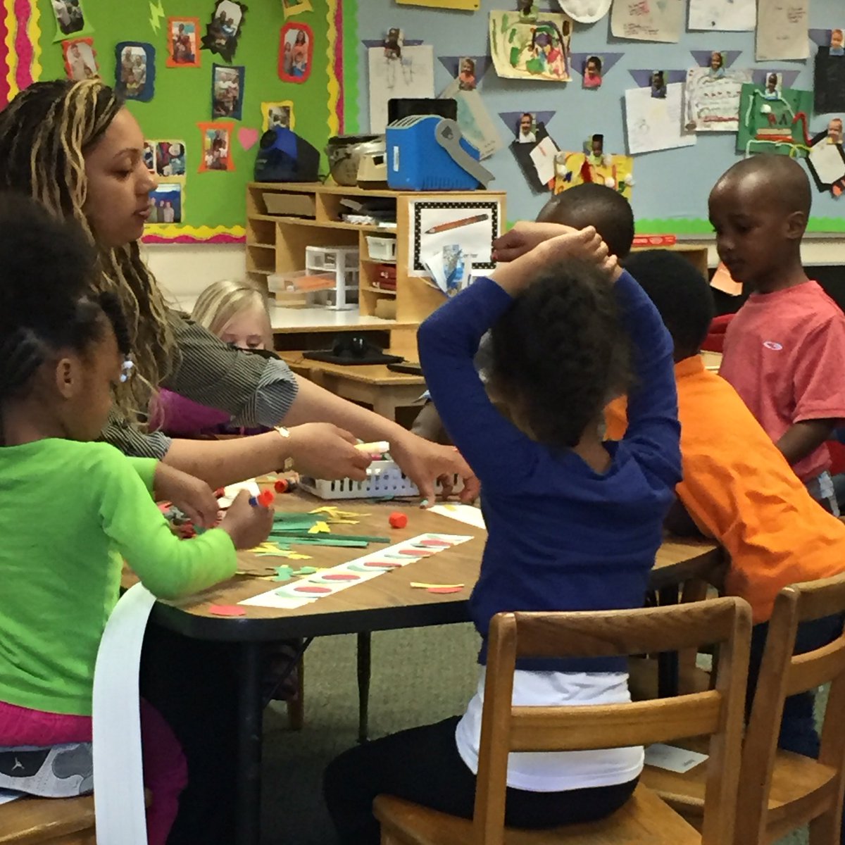 bsmith_lcss's tweet photo. Pre K hard at work almost ready for kindergarten https://t.co/mFoCbgTpnH