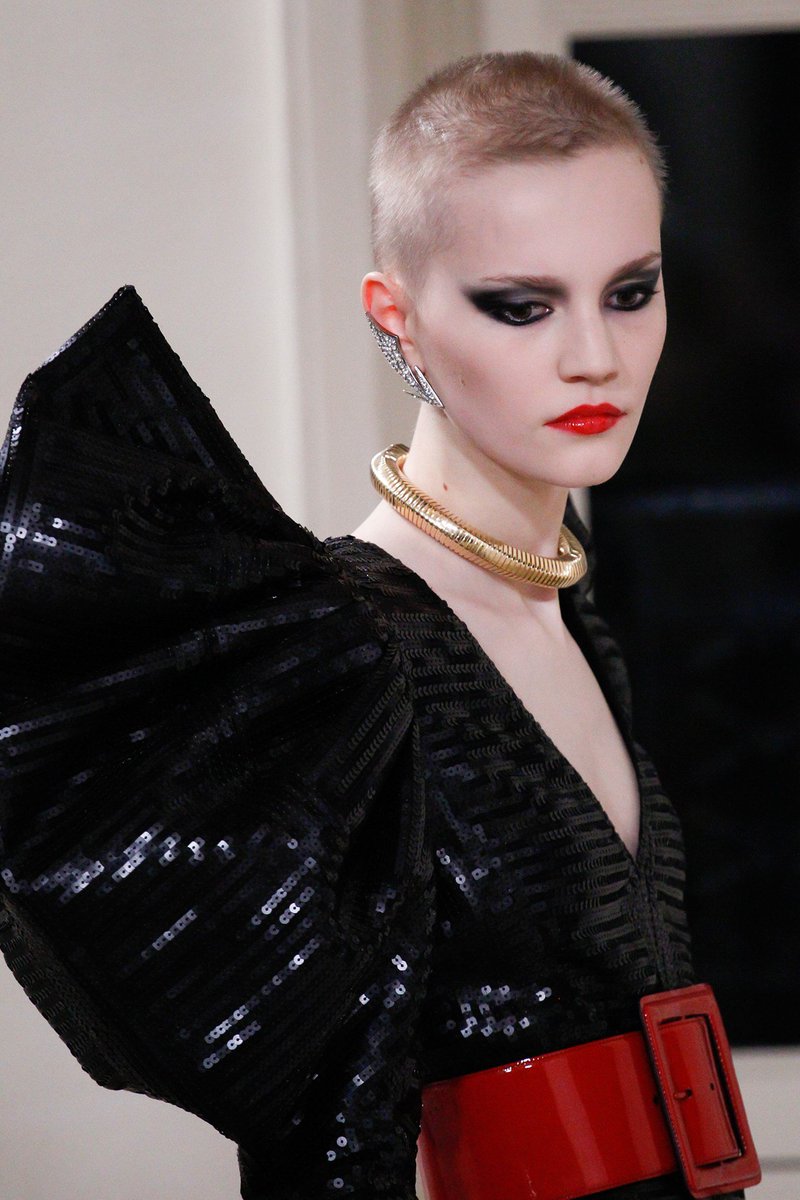 Check it. Beauty <a href="/YSL/">SAINT LAURENT</a> this show is EXCITING. #HediSlimane #strong