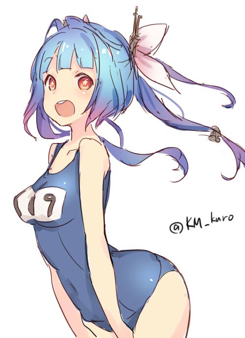 伊19(艦これ) 「遅刻ですねこれ!
#艦これ版深夜の真剣お絵描き60分一本勝負
#艦これ版真剣お絵」|けむ山のイラスト
