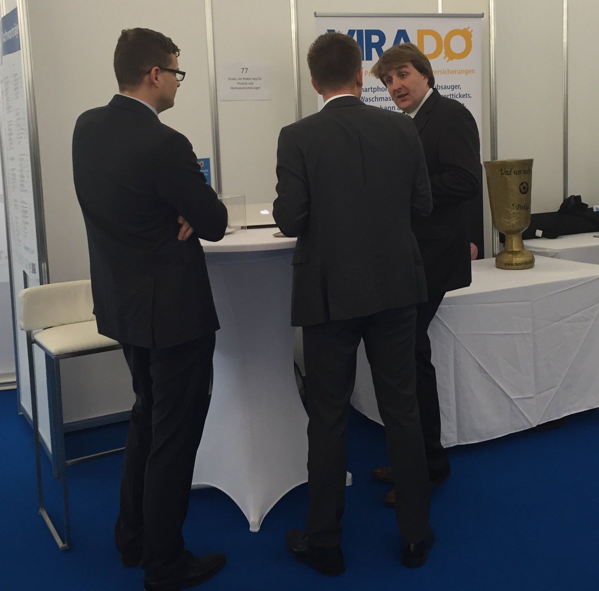 ViradoDE's tweet photo. Halbzeit ist vorbei auf der #MMMmesse und wir freuen uns auf noch mehr #Versicherungsmakler bei uns am Stand 77. https://t.co/8Qhp7l7kWR