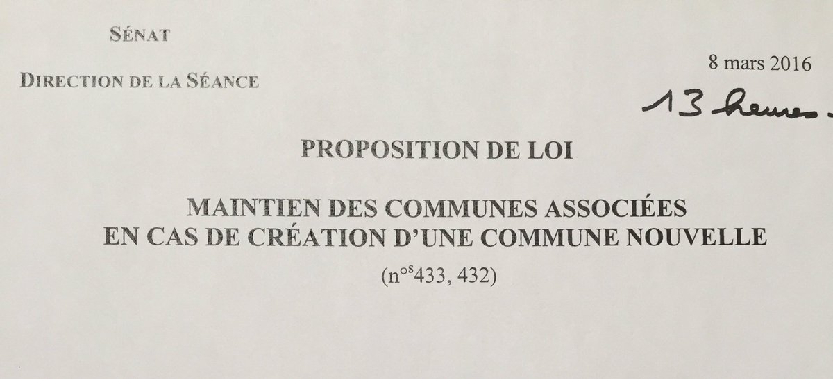 LalandeBernard's tweet photo. #sénat français, débat sur les #communes associées et les communes nouvelles #Montendre #Vallet #Chardes https://t.co/vgmsGklUg9