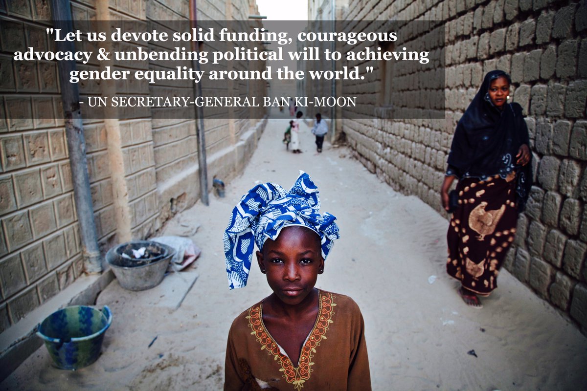 UN_Spokesperson's tweet photo. "There is no greater investment in our common future" Ban Ki-moon on #IWD2016 #Planet5050 https://t.co/0qt5VxqLLD