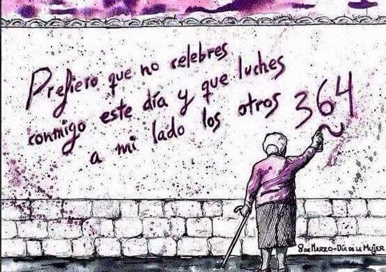 EvaMGmezLpez's tweet photo. Por un mundo en el que todos los días sean 8 de Marzo. #FelizDiaDeLaMujer https://t.co/chDUufy1yV
