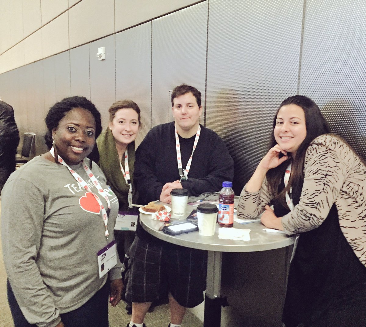 lmay80's tweet photo. Thanks #TesInnovates yummy breakfast. Meeting new friends. #SXSWedu @AISD_CTE @Darkroom920 @Kharima4 @MlleGrant https://t.co/IQux7f6GF6