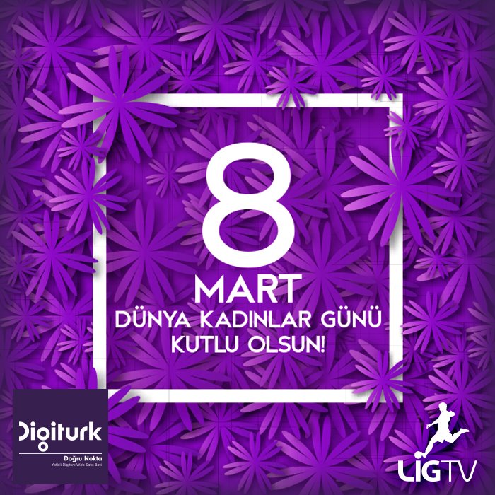 Tüm kadınlarımızın 8 Mart Dünya Kadınlar Gününü kutluyoruz.
#8MartKadınlarGünüMesajım
#KadınaSaygı