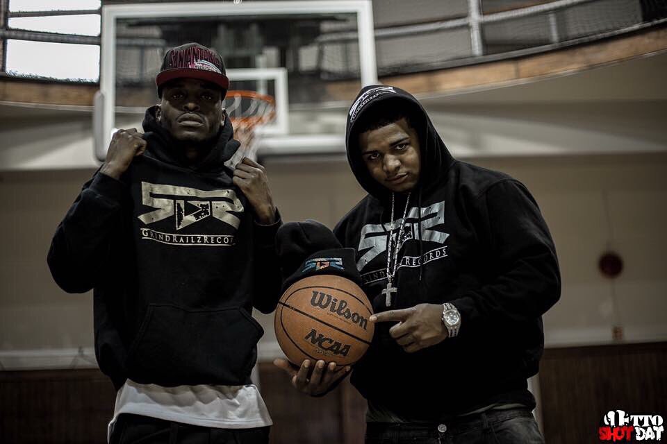 wisetarantino's tweet photo. Banners Are Ready In Case Dey Need To Retire Our Jersey!🏀💯💪🏿 Wise Tarantino &amp; Don Levy #OttoShotDat #TrapCity #GRR https://t.co/Xh4xVaEGK7