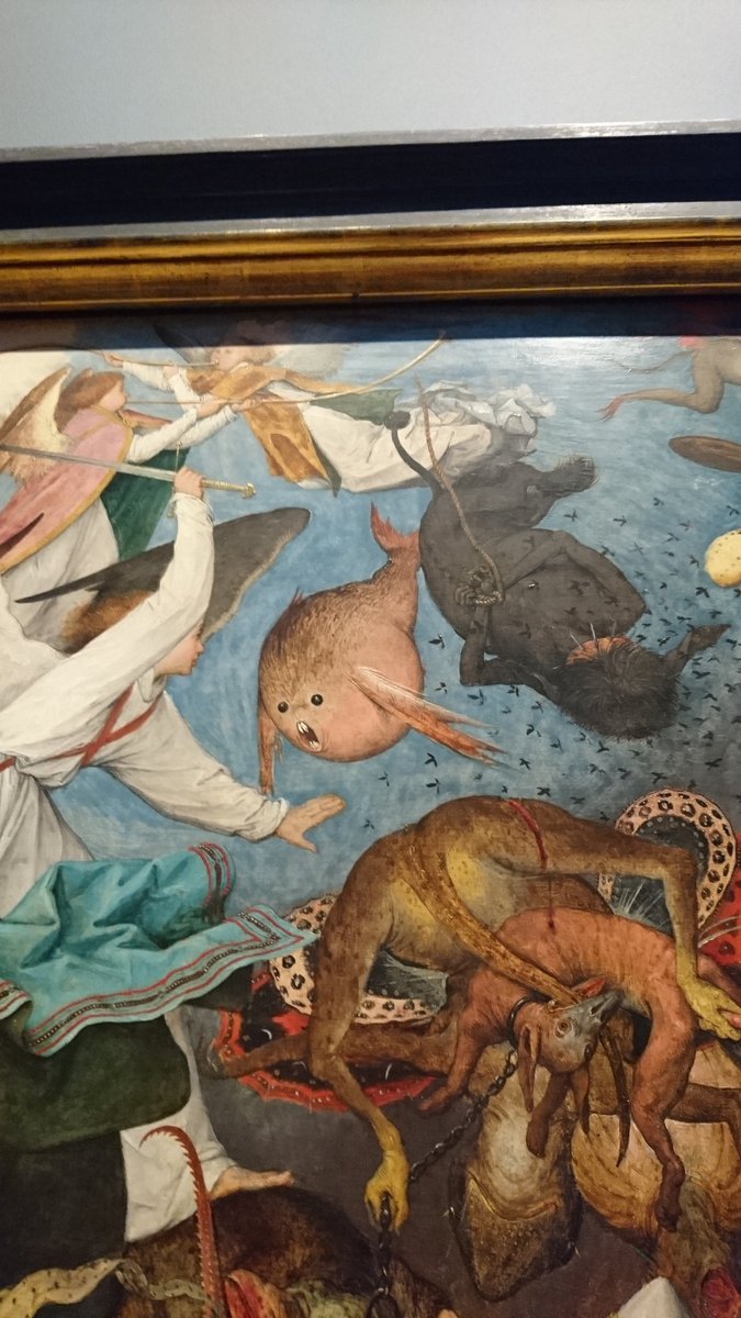 ブリューゲルの絵画に描かれた悪魔がコミカル過ぎてジワジワくると話題に どこで何を間違えたのか Togetter