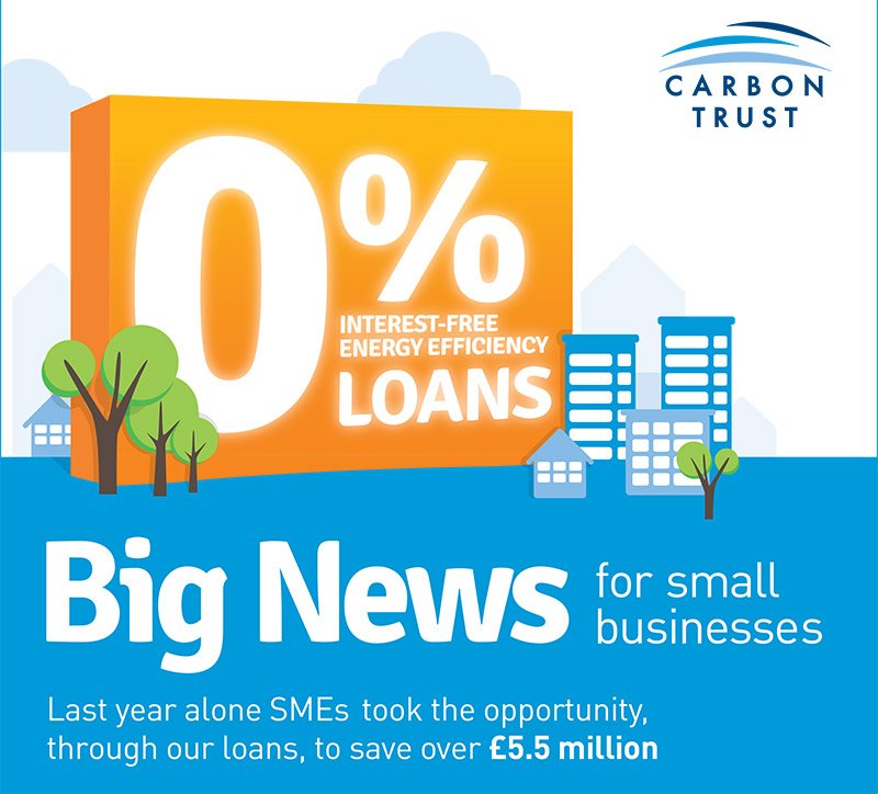 thecarbontrust's tweet photo. 0% APR energy efficient equipment loans. 2015/16 Welsh SME application deadline March 25 https://t.co/Ie92R4fkpy https://t.co/0OASmmTDjy