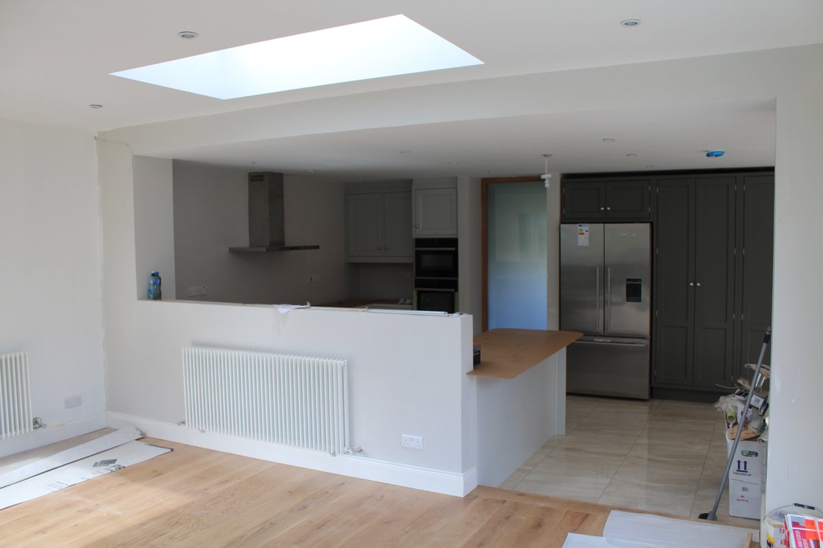 McG_Architects's tweet photo. Awaiting granite work top/ finishing touches @ this extension and renovation #takingshape #homestraight #architect https://t.co/DzIlJubVCR