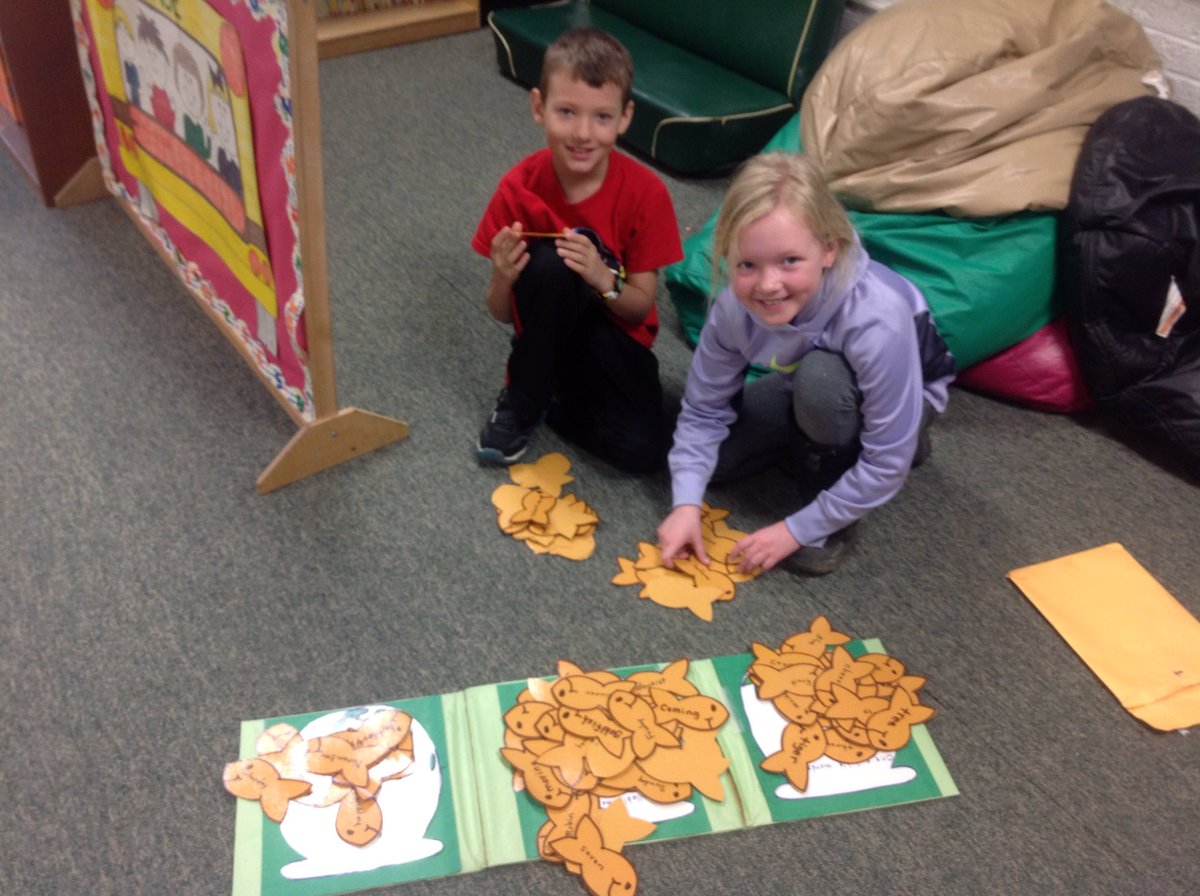 MrsRsecondgrade's tweet photo. Which fish bowl will these fish go in? #countingsyllables #wordwork #osagegreendevils https://t.co/zvgVzhm8Dh