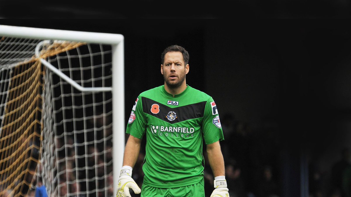 LutonTown's tweet photo. Legendary status, 297 appearances and one Conference winners' medal. Goodbye and good luck: https://t.co/P2N5s24UYW. https://t.co/KVGTvzKLh1