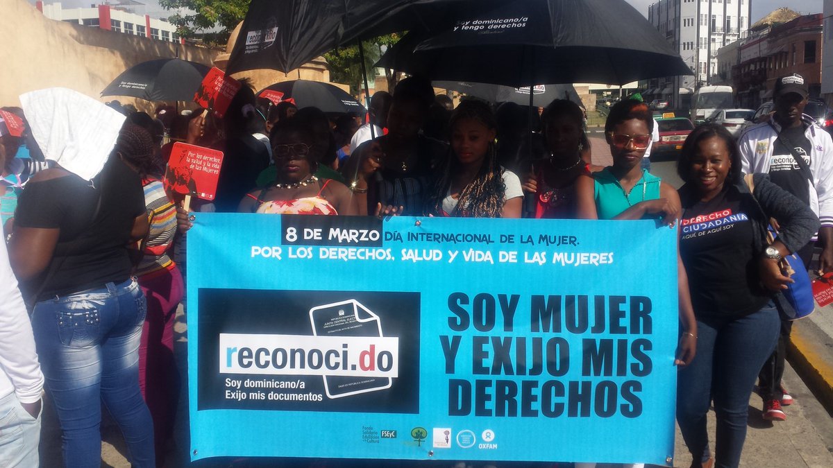 reconoci_do's tweet photo. El estado también ejerce violencia contra la mujer especialmente al negarnos el derecho a la nacionalidad https://t.co/s3oCxDuW2Q