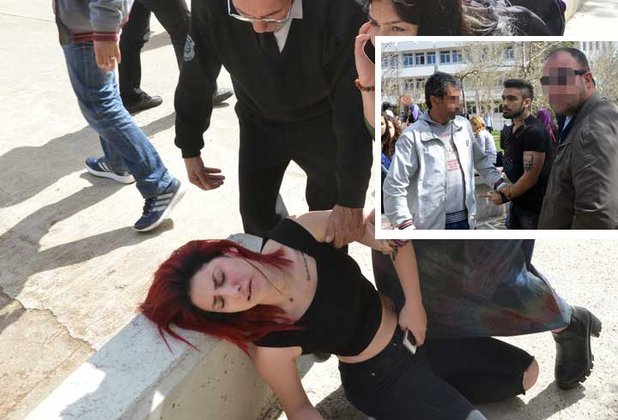 8 Mart Dünya Emekçi Kadınlar Günü etkinliğinde kadına dayak buff.ly/1pvDS1q