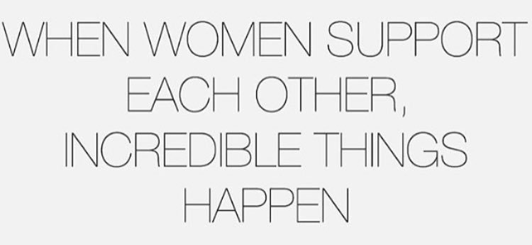 I love my frands, and the women I have become acquainted with. We can move mountains. As well as, slay the naysayers