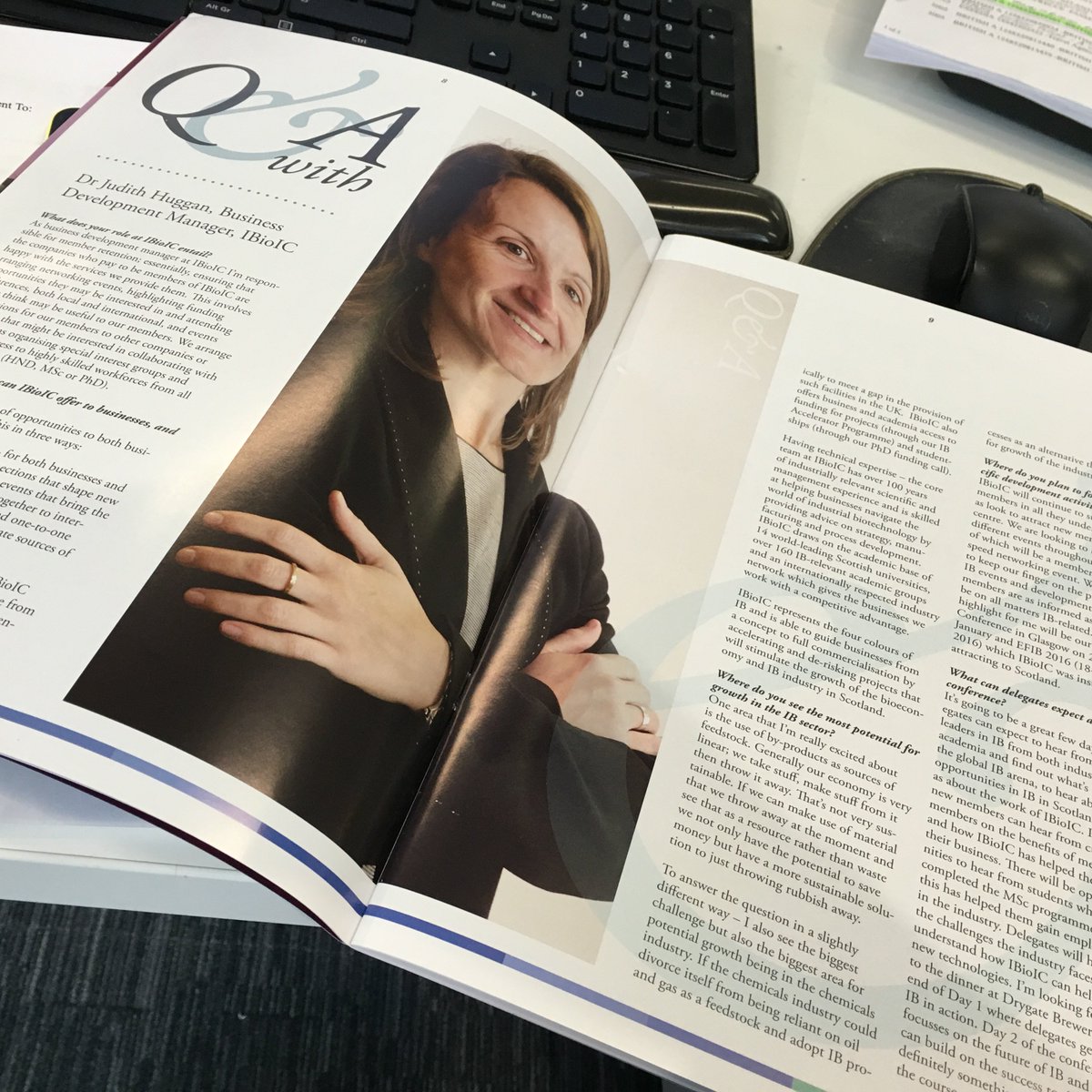 IBioIC's tweet photo. Check out @ibioic's @hugganjude's Q&amp;A with @innovatorsmag in this special #biotech edition https://t.co/RSufKbmMZV https://t.co/n4tgNEA7wc