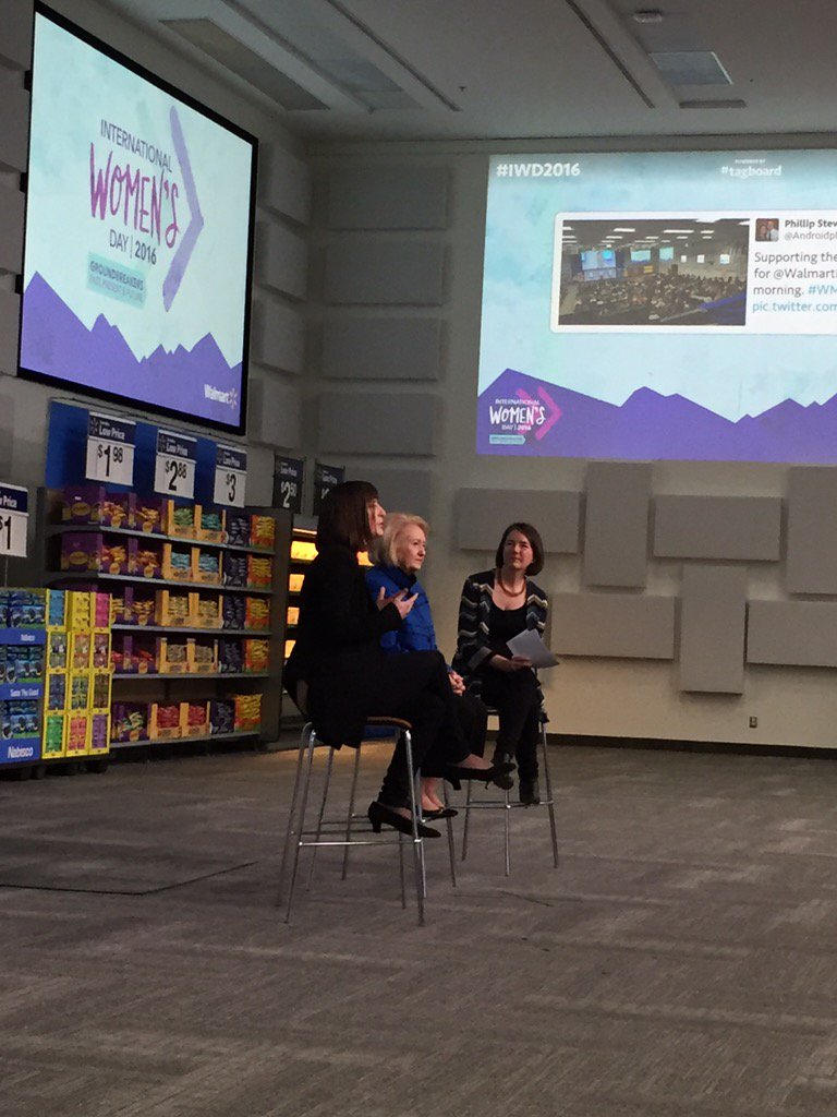 Ewing22Jane's tweet photo. #wmtgroundbreakers #IWD2016 #melanneverveer https://t.co/xe7nyTXKPA
