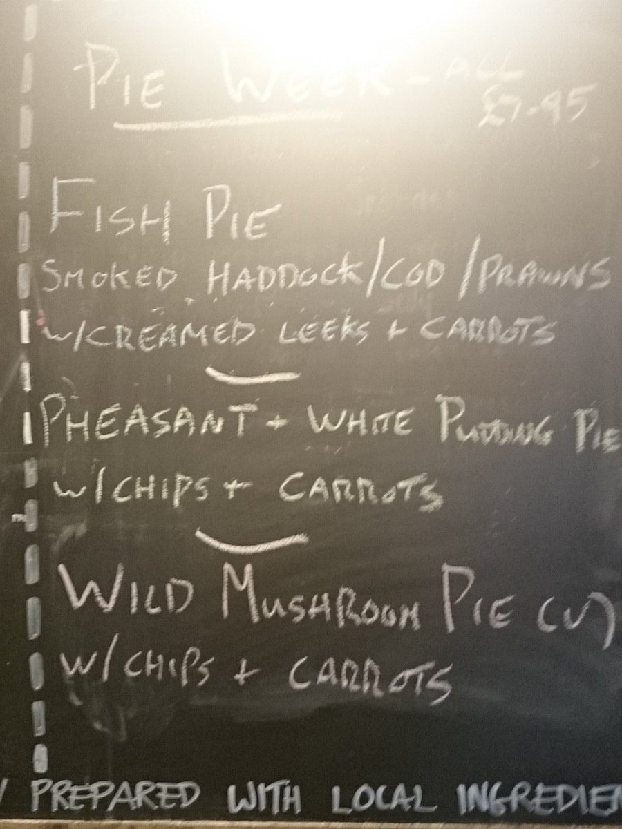 Today's Pies #PieWeek <a href="/eatsocialshef/">Simon Garlick</a>