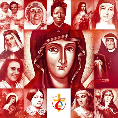 saltandlighttv's tweet photo. Happy #InternationalWomensDay! Which female saints have been your inspiration? #Catholic #Saints https://t.co/RcZjIY2ibv