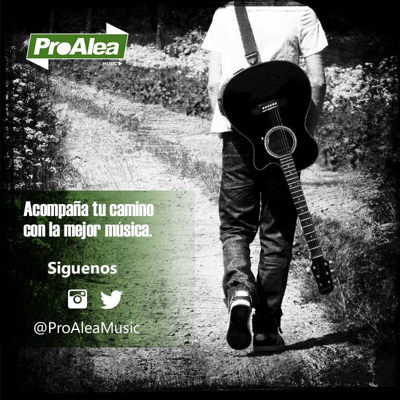 AvilaSRec's tweet photo. #ProAleaMusic tu mejor opción en música. Síguenos a través de #Instagram como: ProAleaMusic ¿Qué esperas? https://t.co/iwil59sOlO