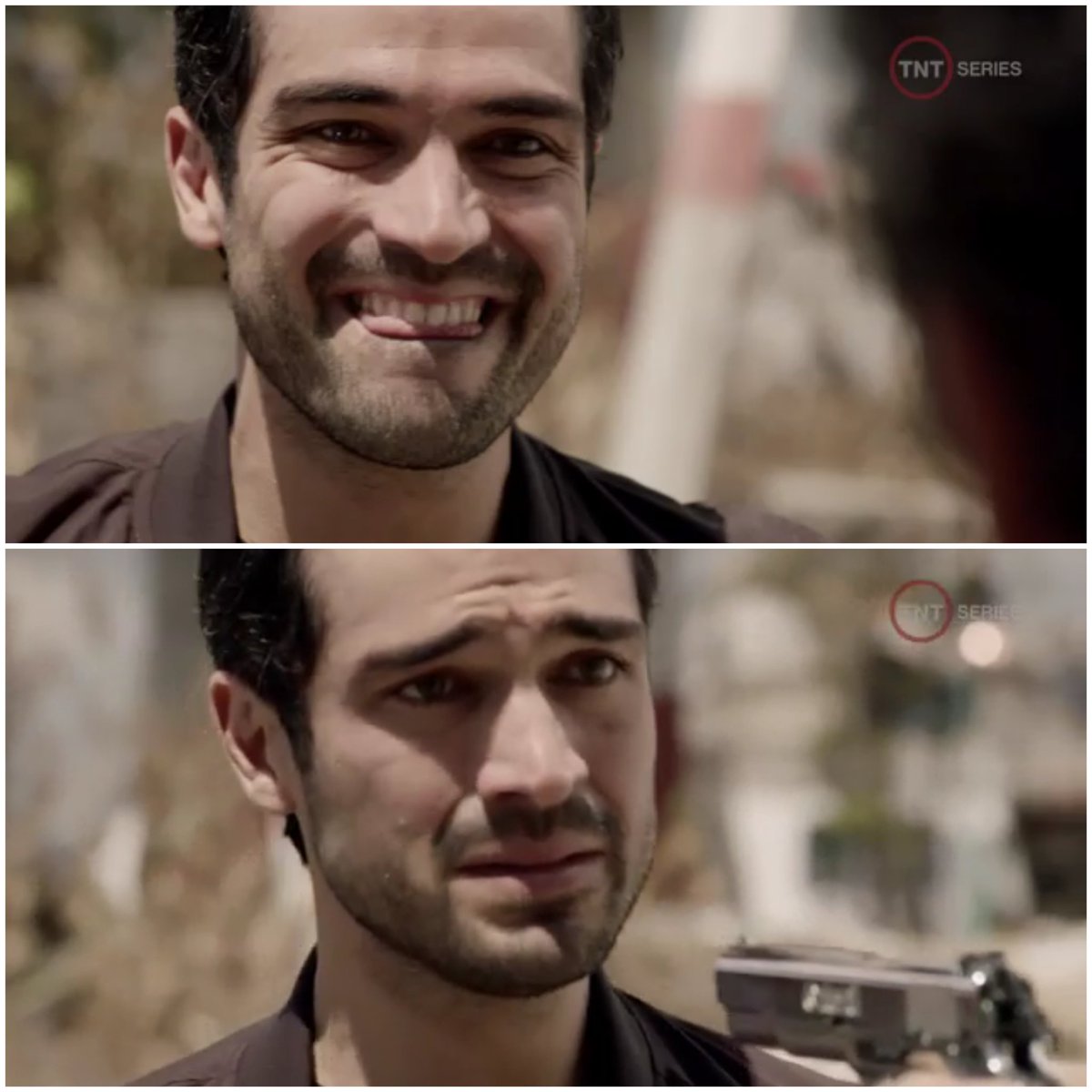 NesKahuna's tweet photo. Mis caras,   1.- cuando veo #ElDandy y 2.- cuando me acuerdo que mañana se acaba 😢 @ponchohd @aledemarino @PAKEYGDL https://t.co/LlPhQoBtU6